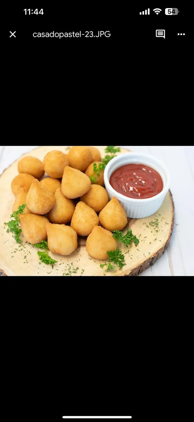 Coxinha com Catupiry 