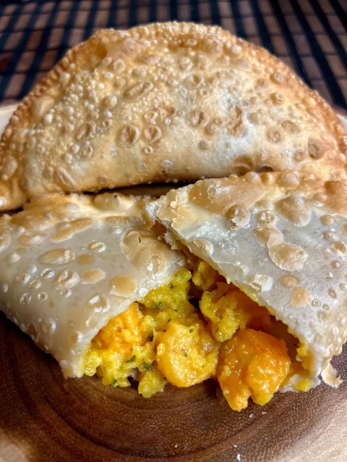 Pastel de Camarão
