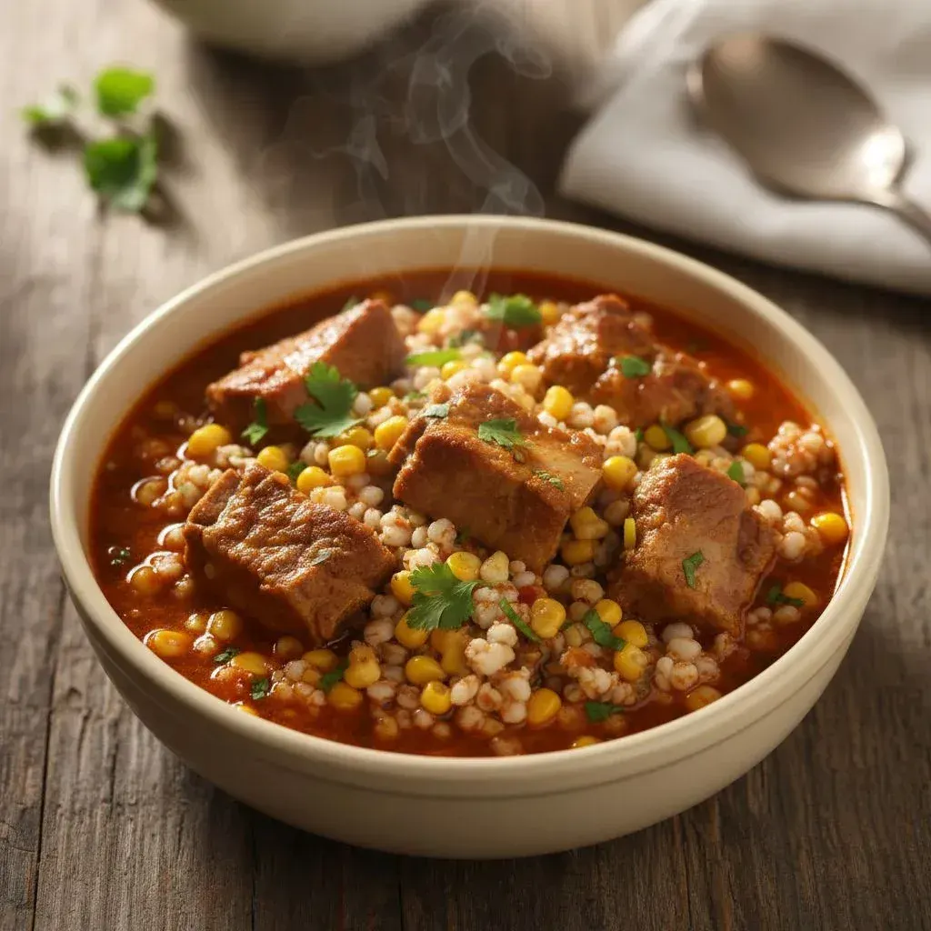 Canjiquinha com Carne de Porco