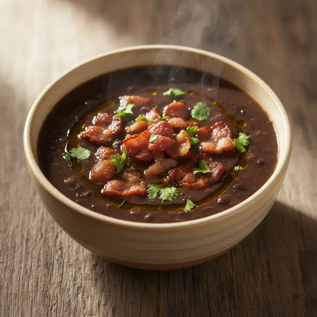 Caldo de Feijão com Bacon