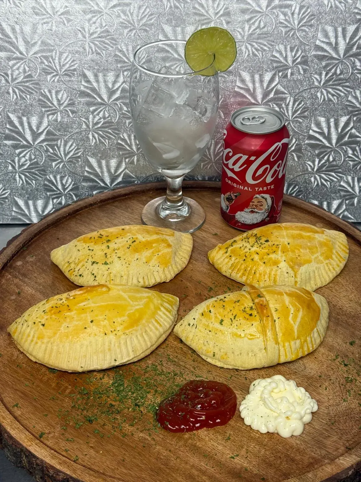 Pastel  Assado  de Carne