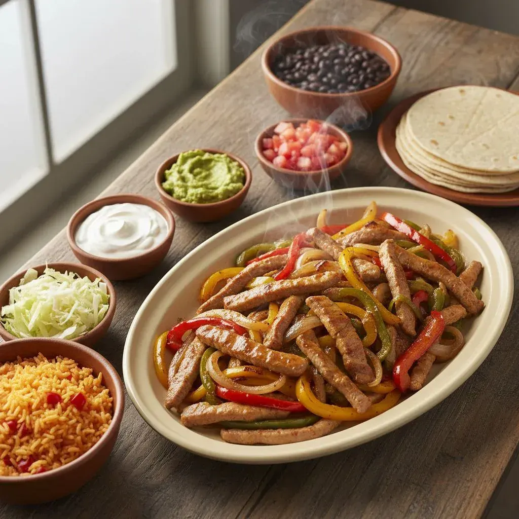 Mojo Pork Fajitas