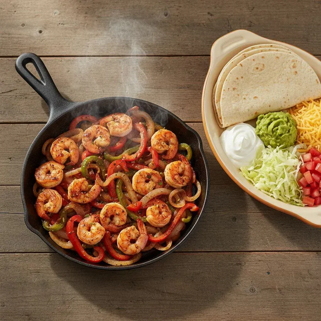 Shrimp Fajitas