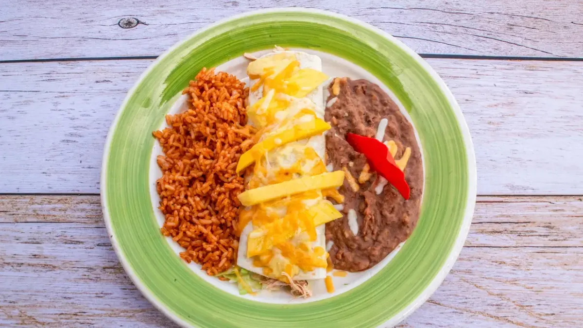 Manny's Mango Burrito