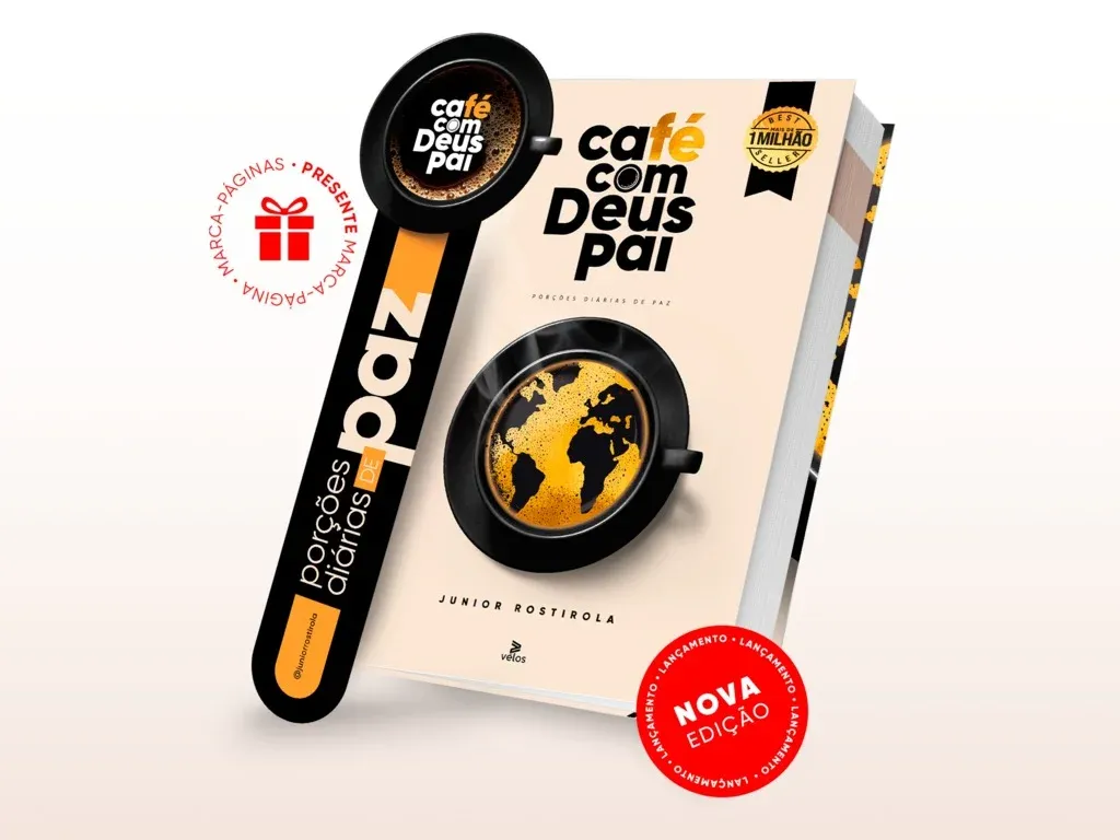 Café com Deus Pai — Porções Diárias de Paz (Capa Dura)