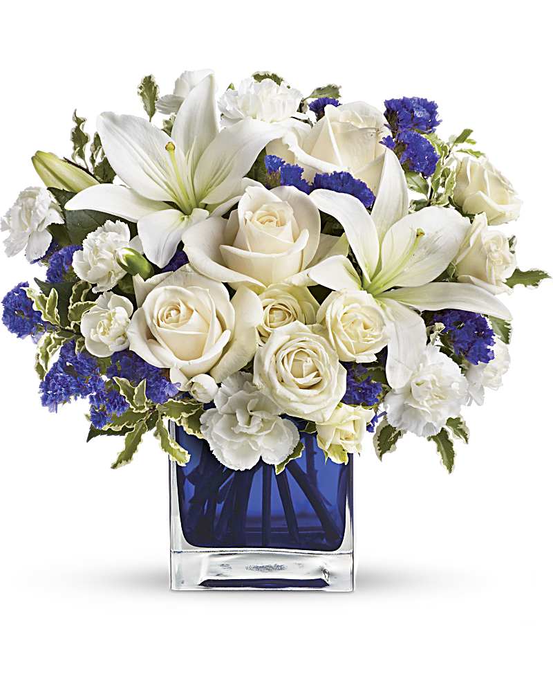 Teleflora's Sapphire Skies Bouquet