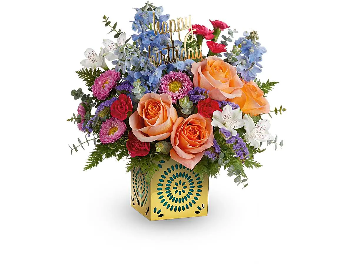 Best Wishes Bouquet — Deluxe