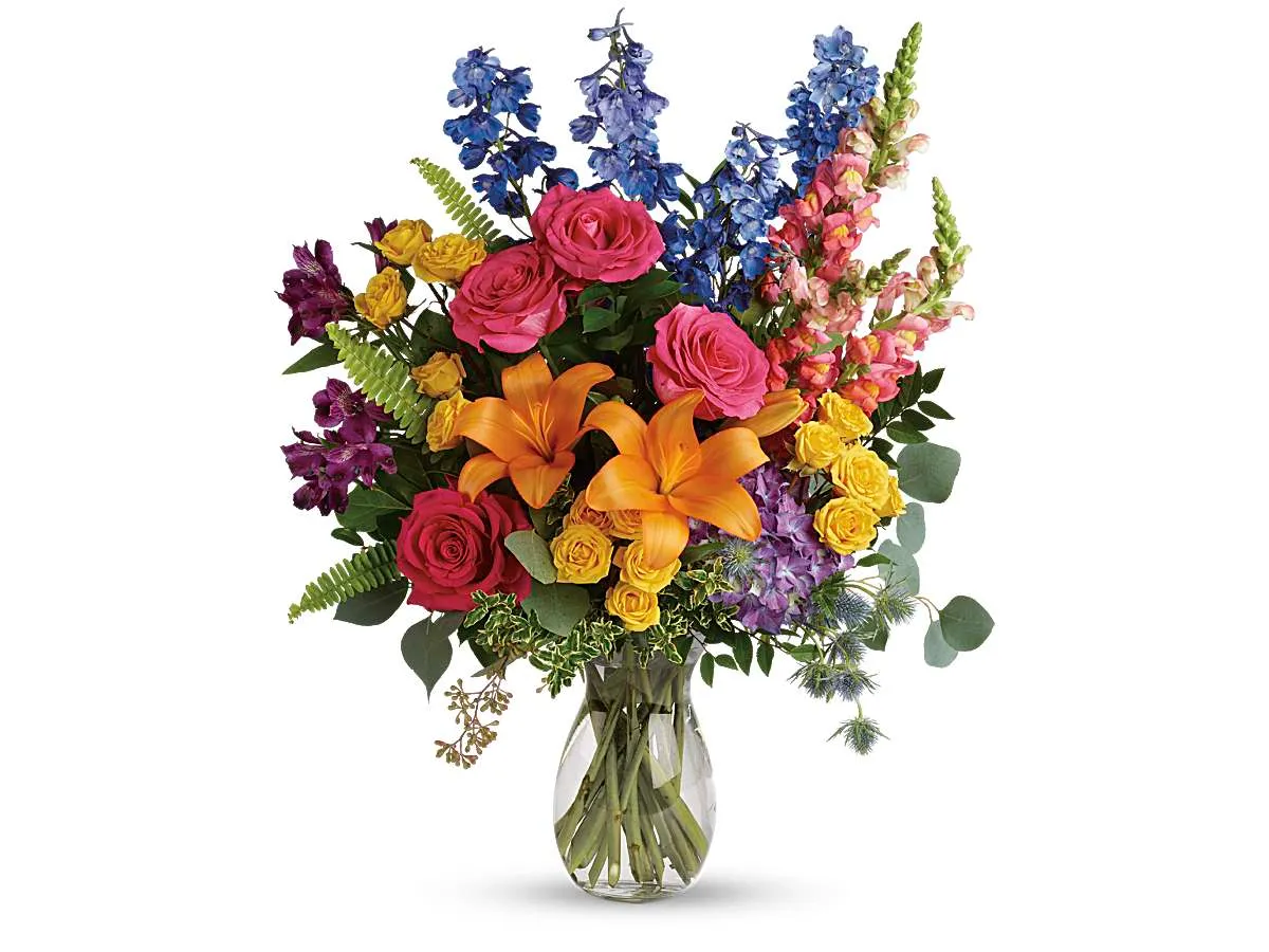 Colors Of The Rainbow Bouquet — Elite