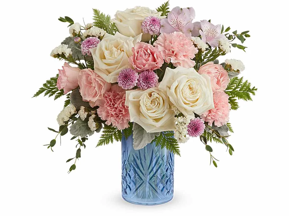 Blue Belle Bouquet — Deluxe