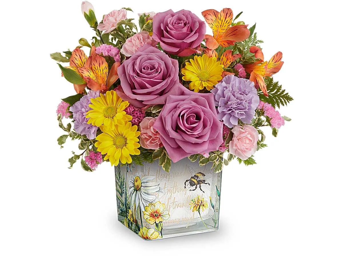Floral Buzz Bouquet — Deluxe