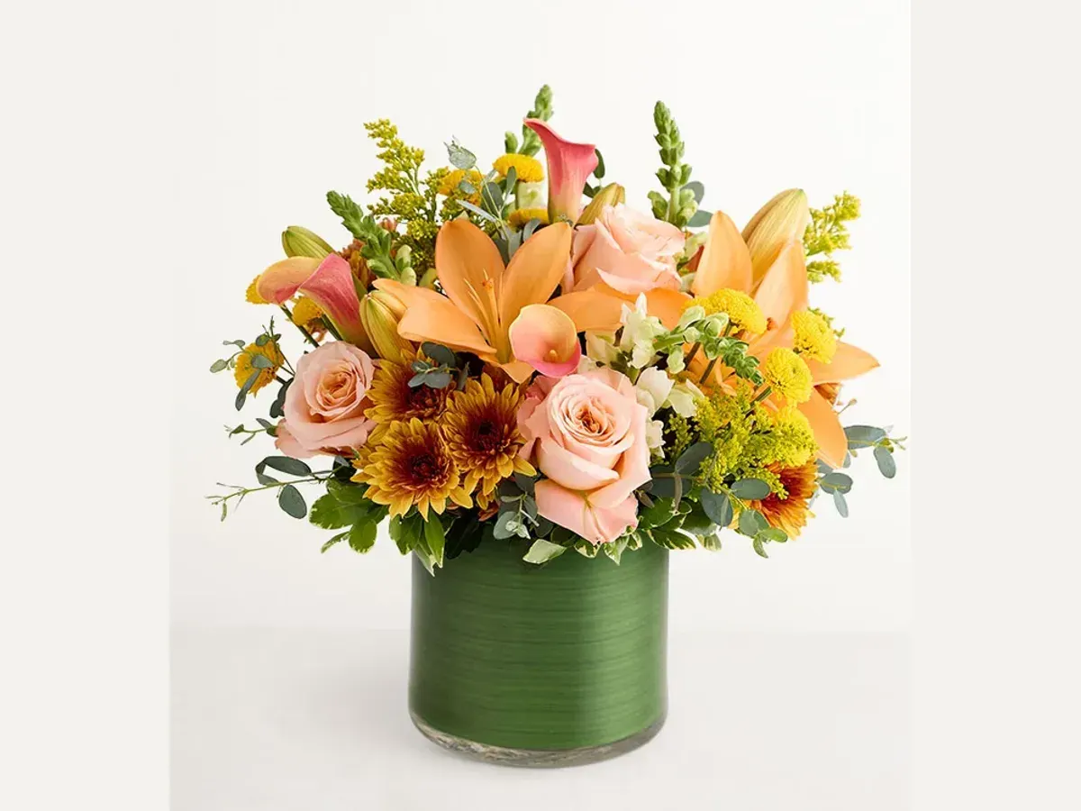Autumn Garden Vase