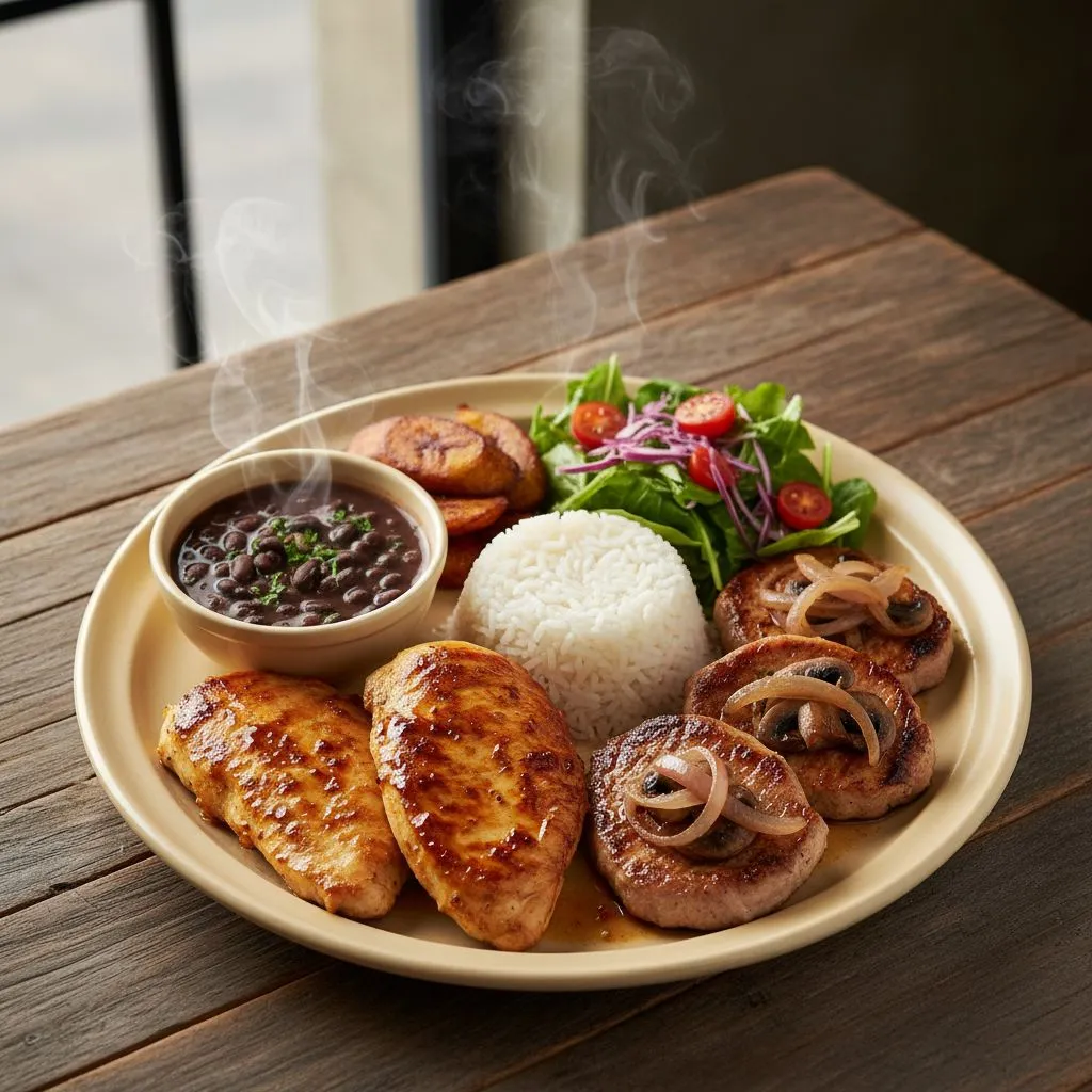 Pechuga de Pollo con Cebolla